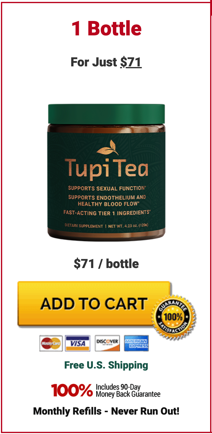 Tupi Tea - 1 Bottle