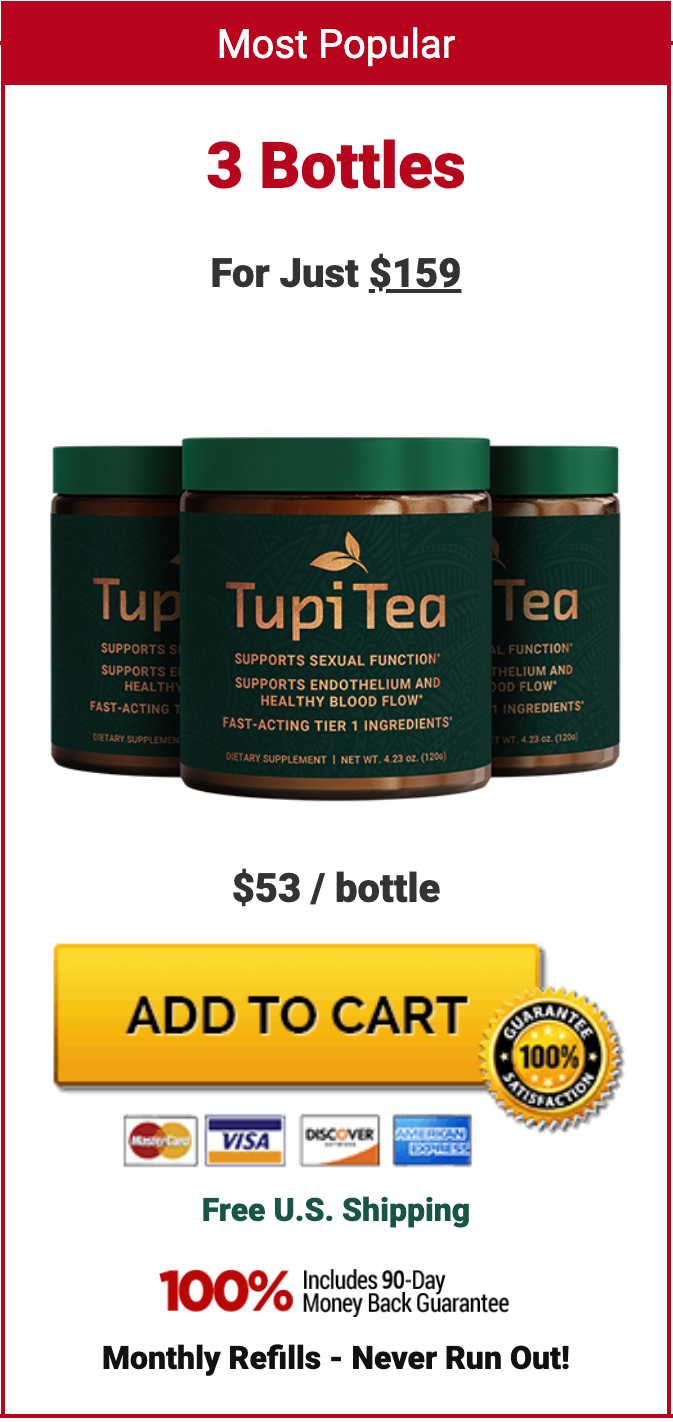 Tupi Tea - 3 Bottles